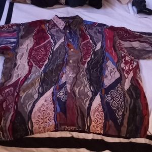 Coogi silk shirt